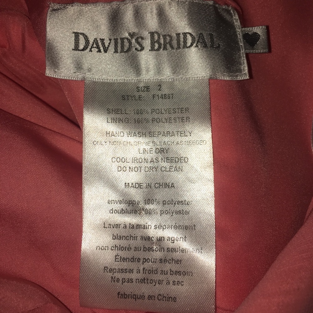 Size 2 bridesmaid dress - Picture 3 of 3